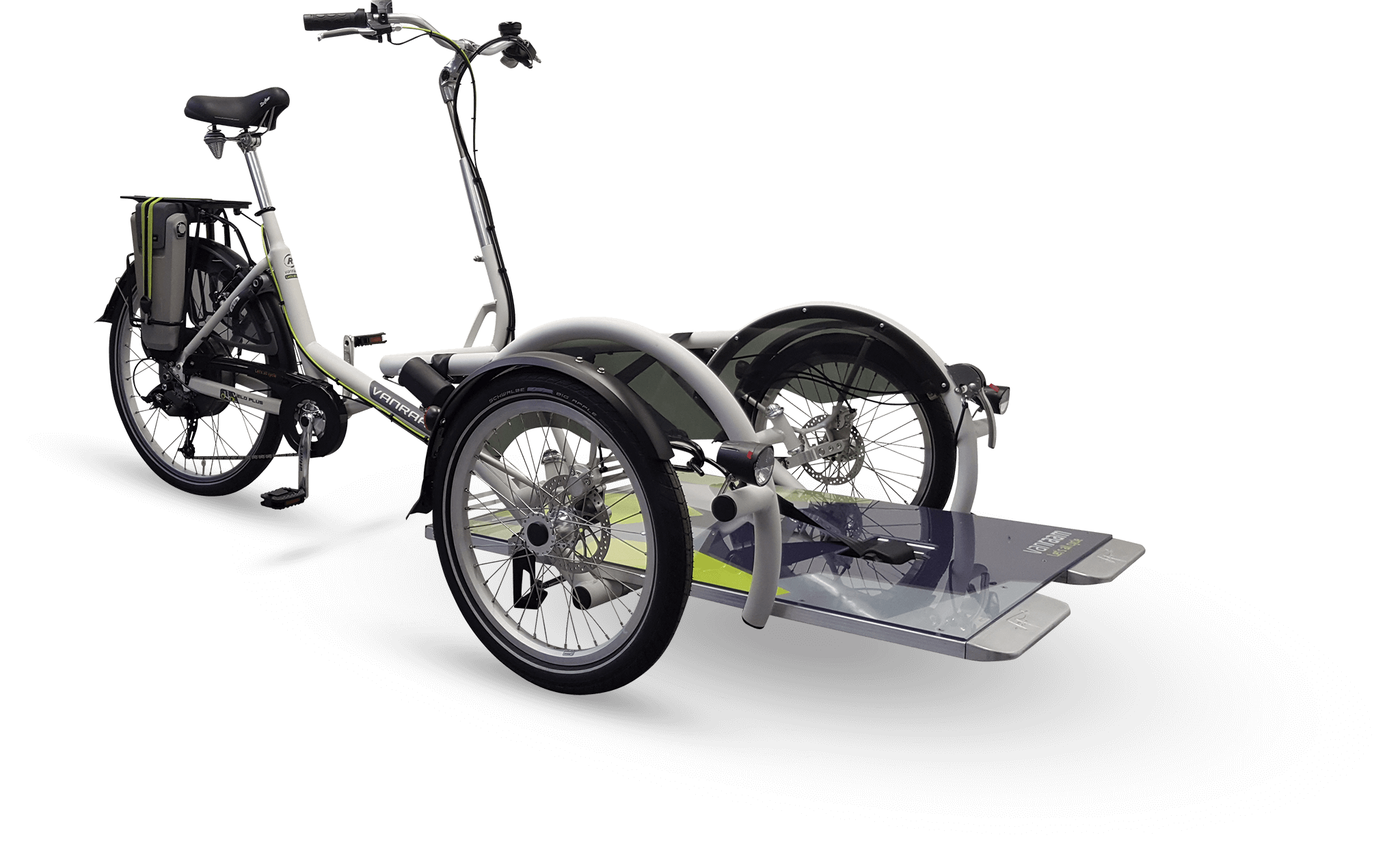 Das VeloPlus Rollstuhlfahrrad